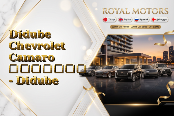 Didube Chevrolet Camaro გაყიდვა - Didube