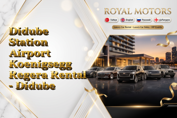 Didube Station Airport Koenigsegg Regera Rental - Didube