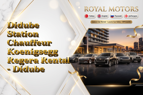 Didube Station Chauffeur Koenigsegg Regera Rental - Didube