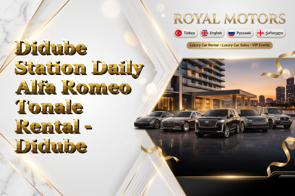 Didube Station Daily Alfa Romeo Tonale Rental - Didube