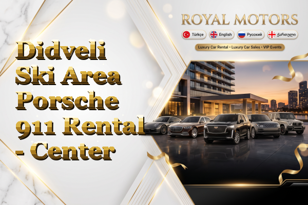 Didveli Ski Area Porsche 911 Rental - Center