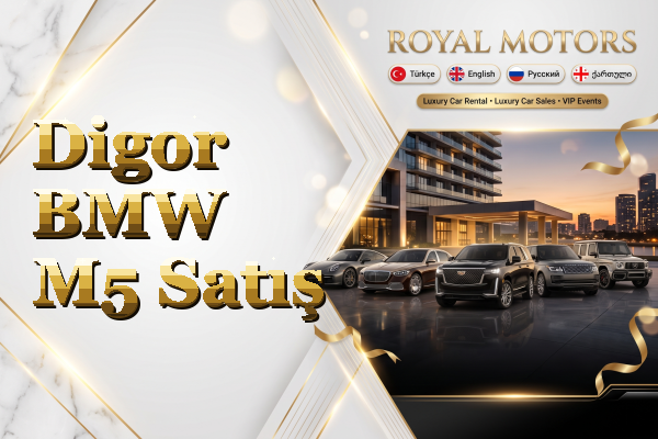 Digor BMW M5 Satış