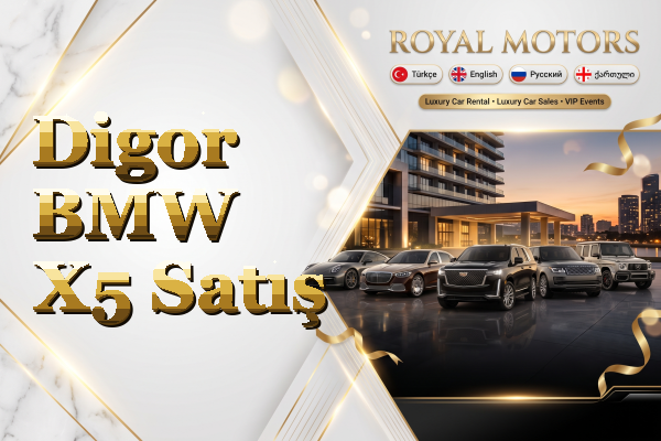 Digor BMW X5 Satış