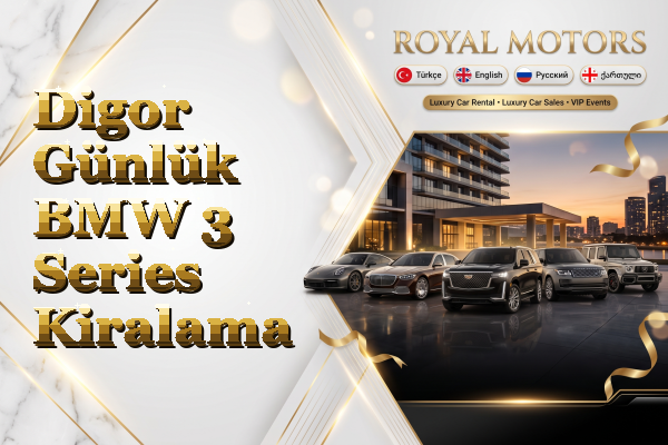 Digor Günlük BMW 3 Series Kiralama