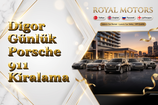 Digor Günlük Porsche 911 Kiralama