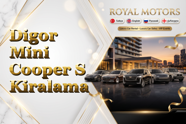 Digor Mini Cooper S Kiralama
