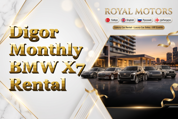 Digor Monthly BMW X7 Rental