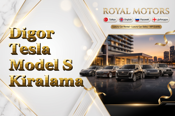 Digor Tesla Model S Kiralama