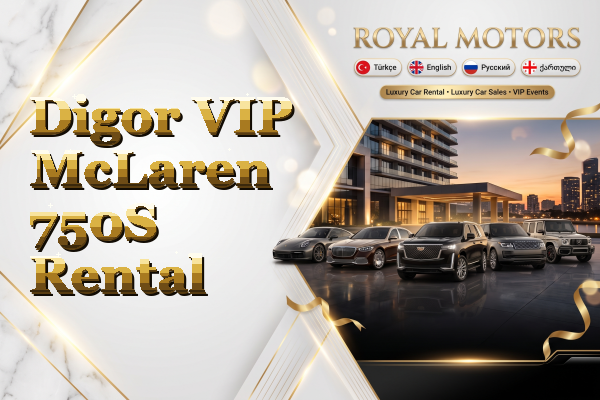 Digor VIP McLaren 750S Rental