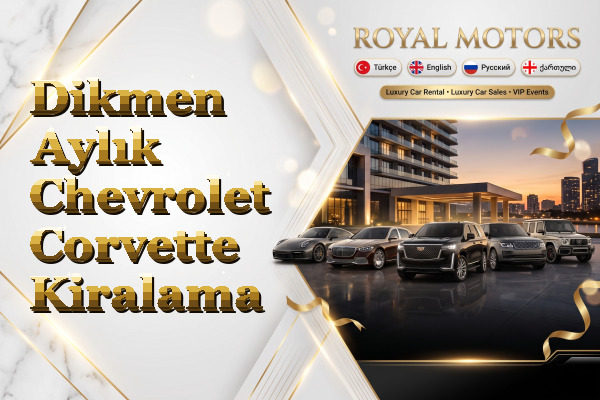 Dikmen Aylık Chevrolet Corvette Kiralama