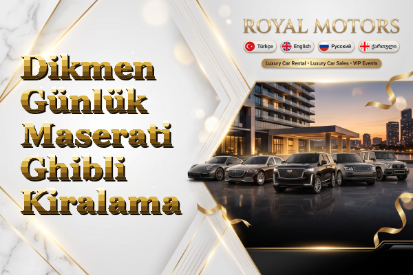 Dikmen Günlük Maserati Ghibli Kiralama