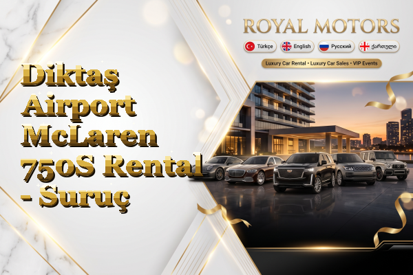 Diktaş Airport McLaren 750S Rental - Suruç