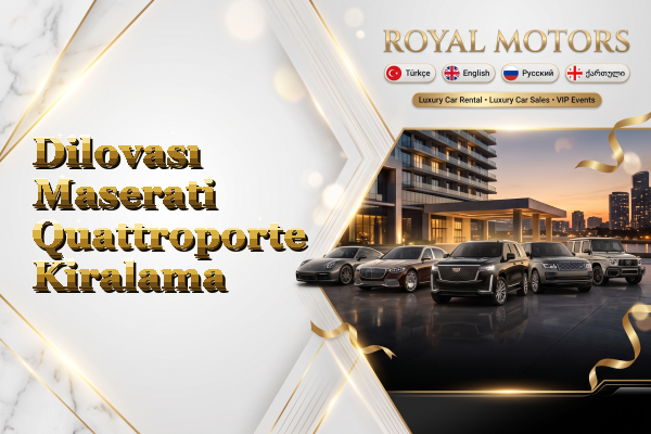 Dilovası Maserati Quattroporte Kiralama