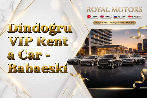 Dindoğru VIP Rent a Car - Babaeski