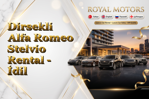 Dirsekli Alfa Romeo Stelvio Rental - İdil