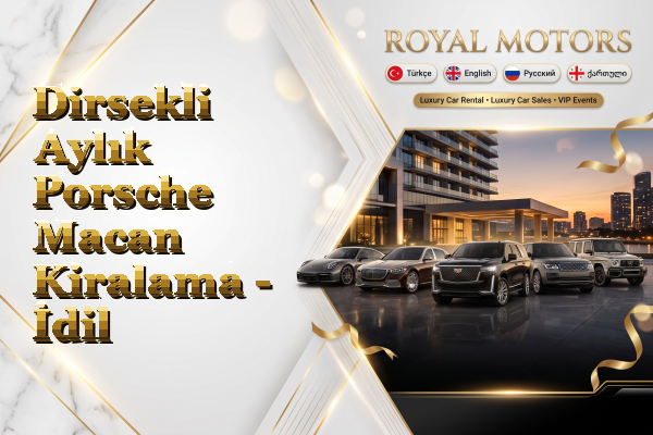 Dirsekli Aylık Porsche Macan Kiralama - İdil
