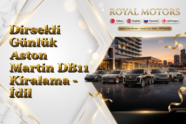 Dirsekli Günlük Aston Martin DB11 Kiralama - İdil