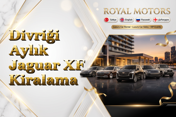 Divriği Aylık Jaguar XF Kiralama