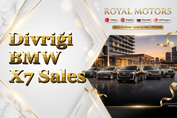 Divriği BMW X7 Sales