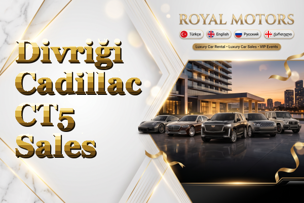 Divriği Cadillac CT5 Sales