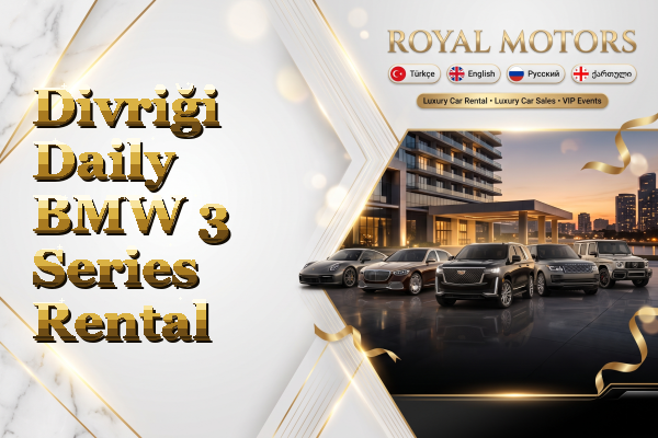 Divriği Daily BMW 3 Series Rental