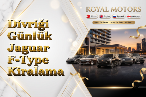 Divriği Günlük Jaguar F-Type Kiralama