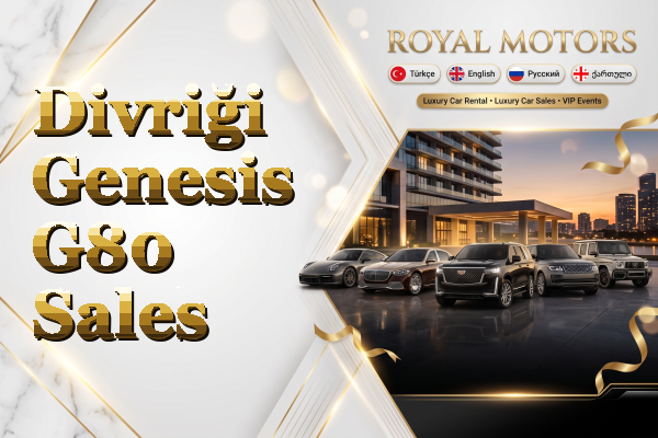 Divriği Genesis G80 Sales
