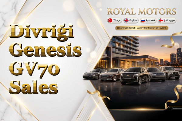 Divriği Genesis GV70 Sales
