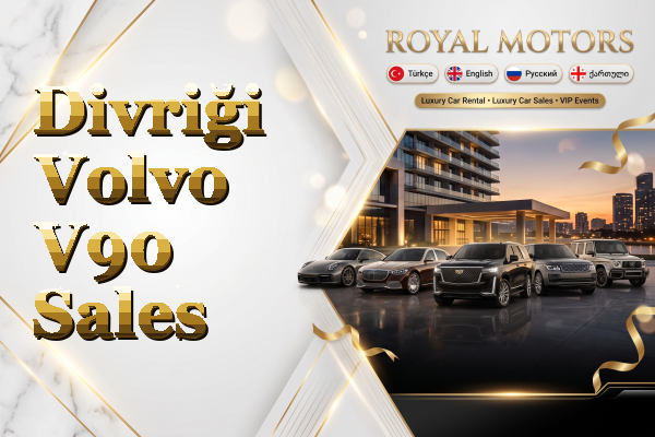 Divriği Volvo V90 Sales