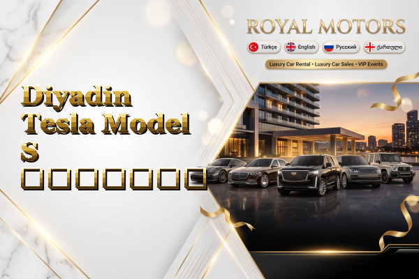Diyadin Tesla Model S გაყიდვა