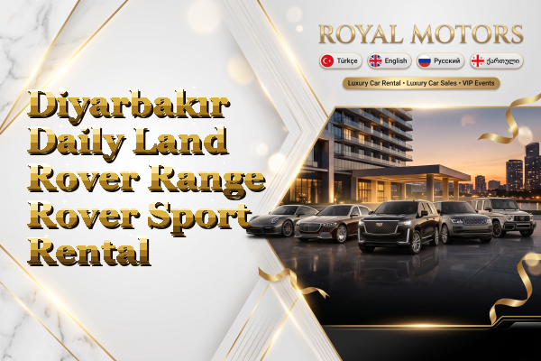 Diyarbakır Daily Land Rover Range Rover Sport Rental