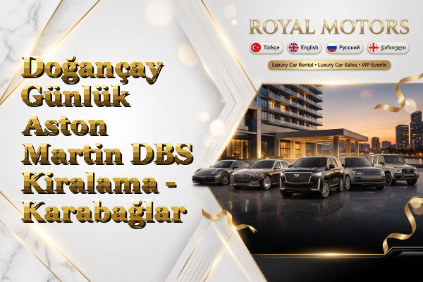 Doğançay Günlük Aston Martin DBS Kiralama - Karabağlar