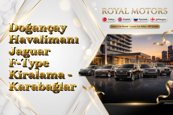 Doğançay Havalimanı Jaguar F-Type Kiralama - Karabağlar