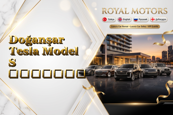 Doğanşar Tesla Model S გაყიდვა