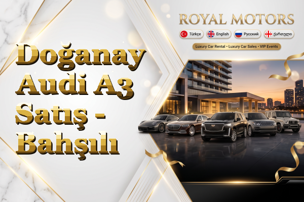Doğanay Audi A3 Satış - Bahşılı