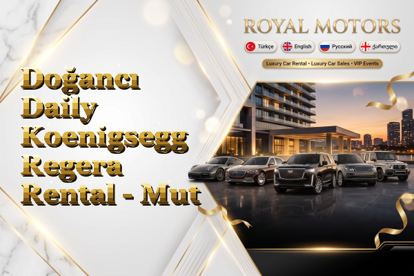 Doğancı Daily Koenigsegg Regera Rental - Mut