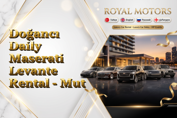 Doğancı Daily Maserati Levante Rental - Mut