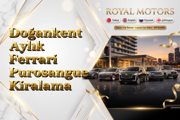 Doğankent Aylık Ferrari Purosangue Kiralama