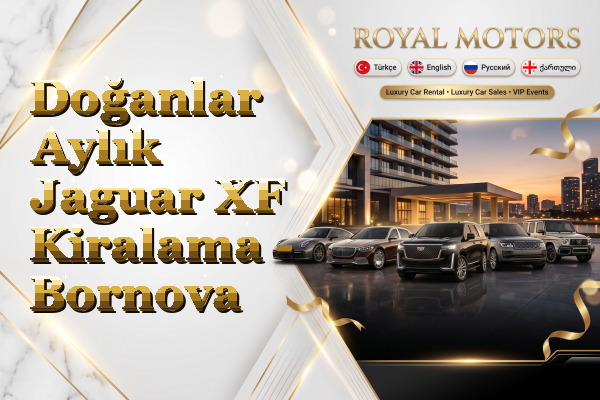 Doğanlar Aylık Jaguar XF Kiralama - Bornova
