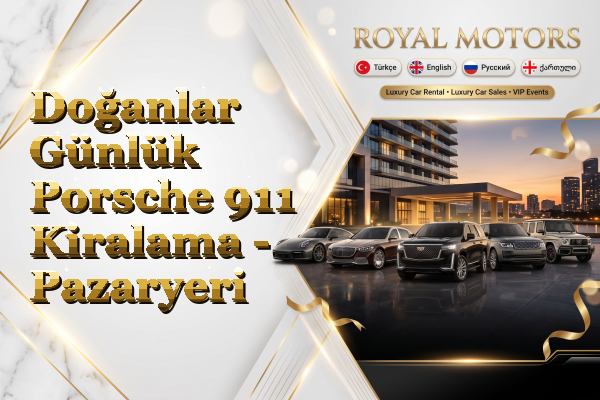Doğanlar Günlük Porsche 911 Kiralama - Pazaryeri