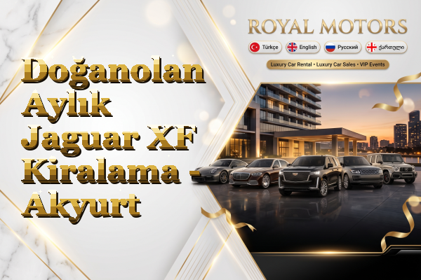 Doğanolan Aylık Jaguar XF Kiralama - Akyurt