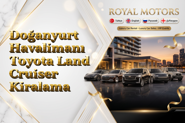 Doğanyurt Havalimanı Toyota Land Cruiser Kiralama