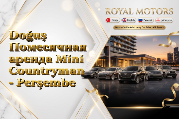 Doğuş Помесячная аренда Mini Countryman - Perşembe