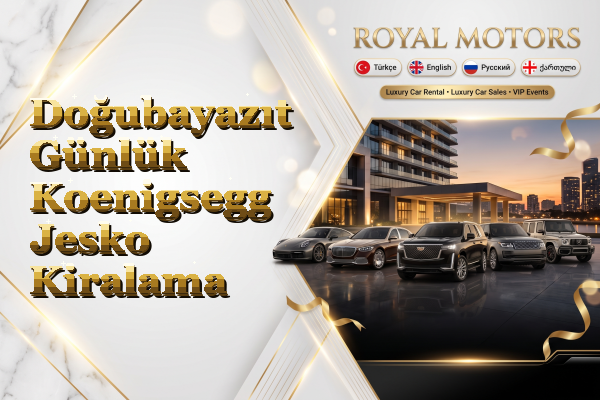 Doğubayazıt Günlük Koenigsegg Jesko Kiralama