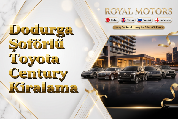 Dodurga Şoförlü Toyota Century Kiralama