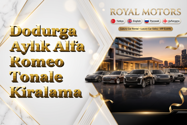 Dodurga Aylık Alfa Romeo Tonale Kiralama