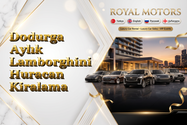 Dodurga Aylık Lamborghini Huracan Kiralama