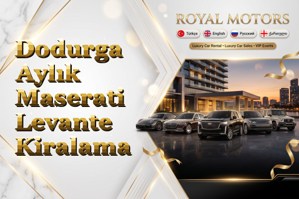Dodurga Aylık Maserati Levante Kiralama