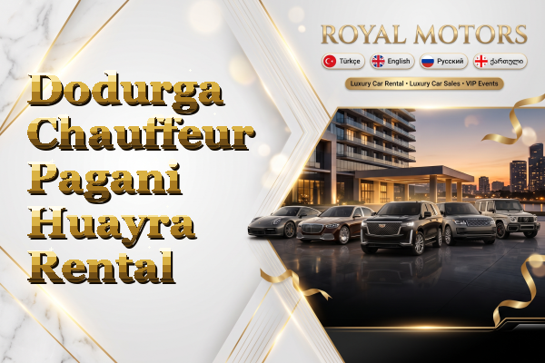 Dodurga Chauffeur Pagani Huayra Rental