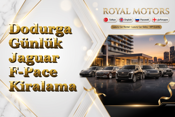 Dodurga Günlük Jaguar F-Pace Kiralama